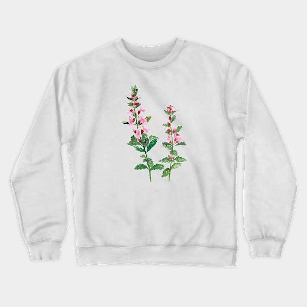 August 14th birthday flower Crewneck Sweatshirt by birthflower